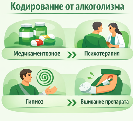 кодирование от алкоголизма в Сорске Санати